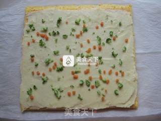 #aca烤明星大赛#carrot Mashed Potato Cake Roll recipe