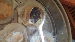 Steamed Scallops with Garlic recipe