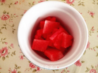 Milk Watermelon Popsicles recipe