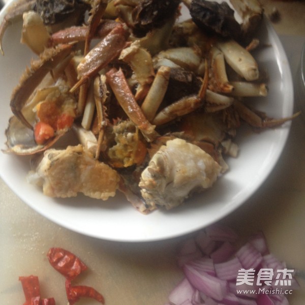 Spicy Rice Cake Hairy Crab recipe
