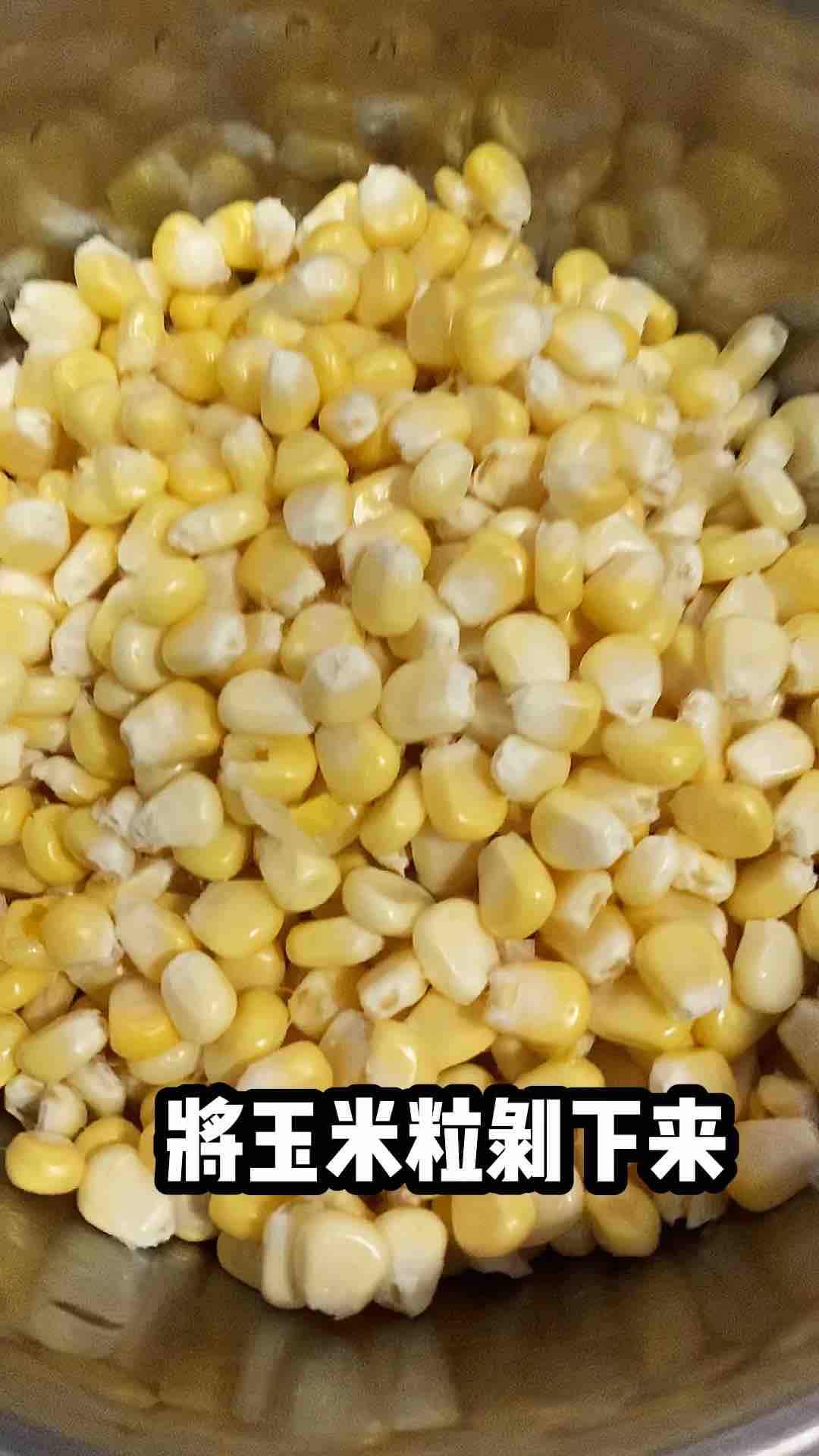 Sauce Cheese Corn Kernels recipe