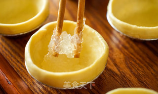 Bird's Nest Egg Tart, Sweet Encounter of Bird's Nest and Egg Tart recipe