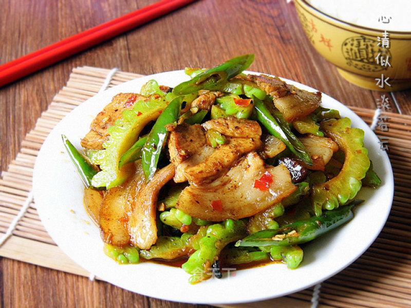 Twice-cooked Pork with Tempeh Pepper recipe