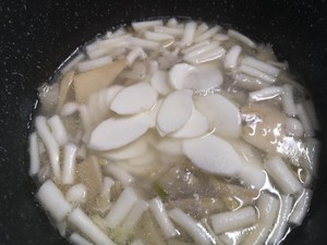 Seafood Mushroom Five White Soup recipe