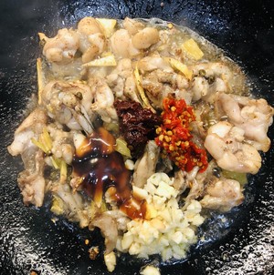 Stir-fried Bullfrog recipe