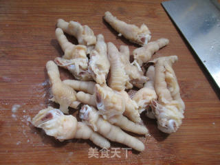 Chicken Feet Braised Big Head Shrimp recipe