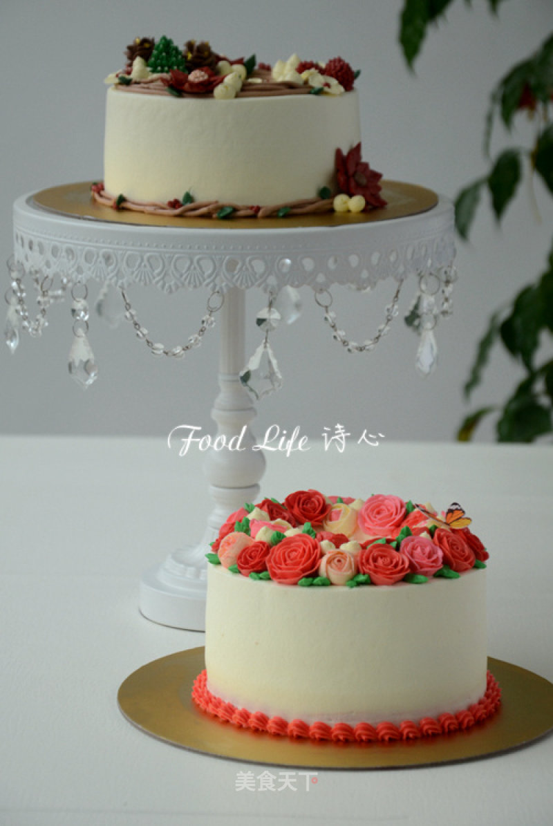 【korean Decorated Cake】 recipe