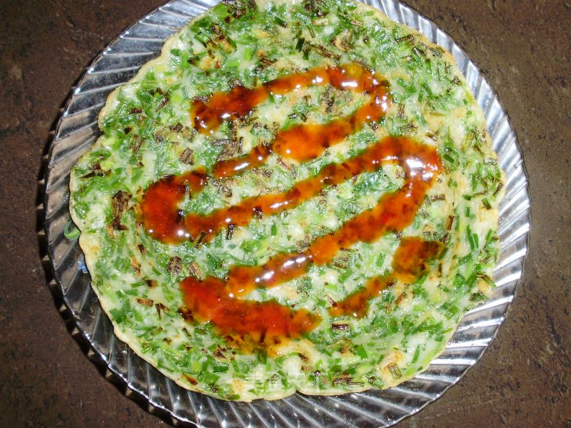 Leek Pancakes recipe