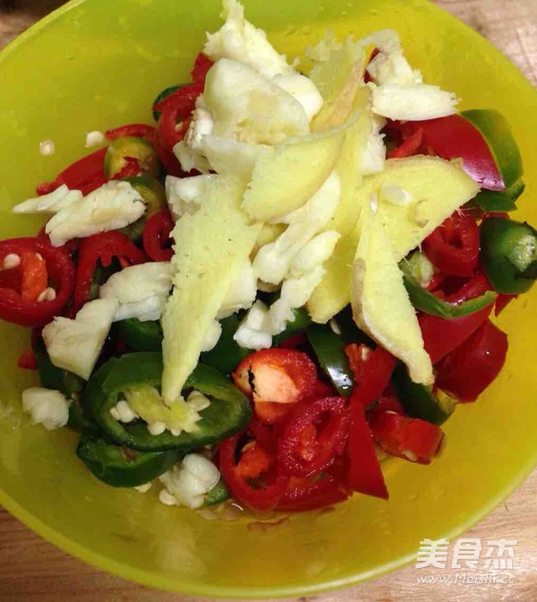 Two-color Dried Fish recipe