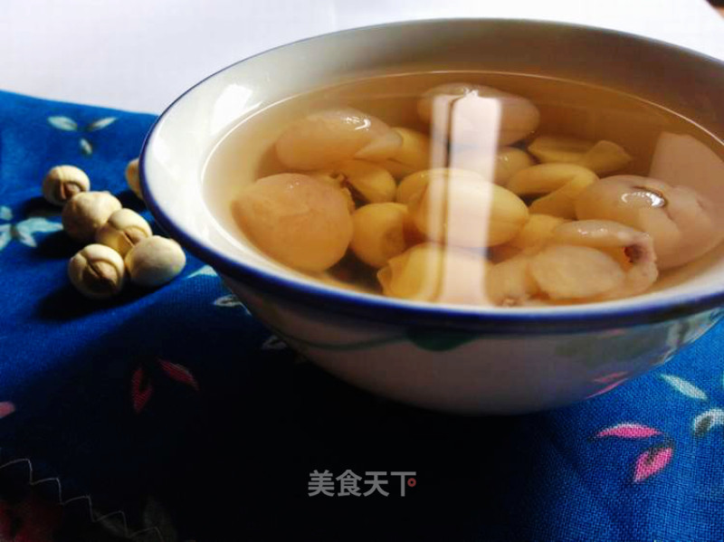 Jujube Seed, Lotus Seed and Longan Soup recipe