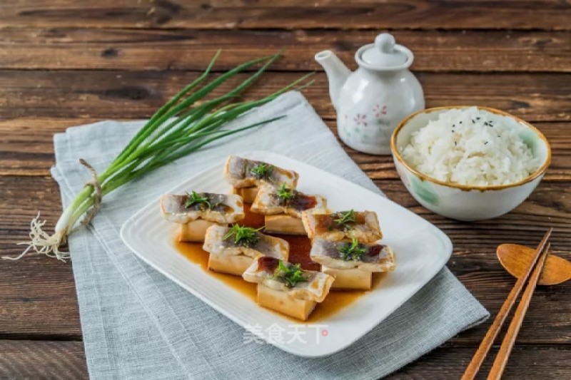 Eel Tofu Steamed recipe