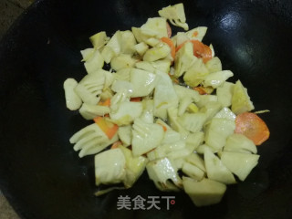 Braised Winter Bamboo Shoots in Oil recipe