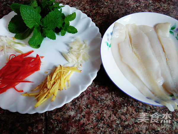 Steamed Mint Plaice recipe