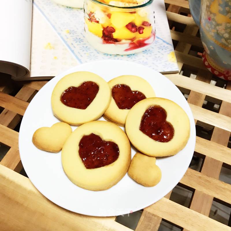 Heart Jam Cookies