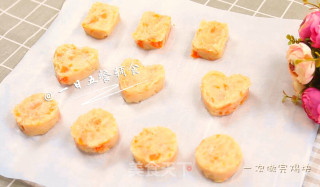 Carrots and Lotus Root Chicken Nuggets recipe