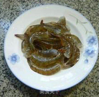 Celery Stir-fried Headless Shrimp recipe