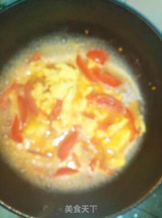 Scrambled Eggs with Tomatoes recipe