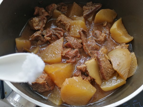 Braised Radish Sirloin recipe