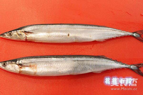 Saury recipe