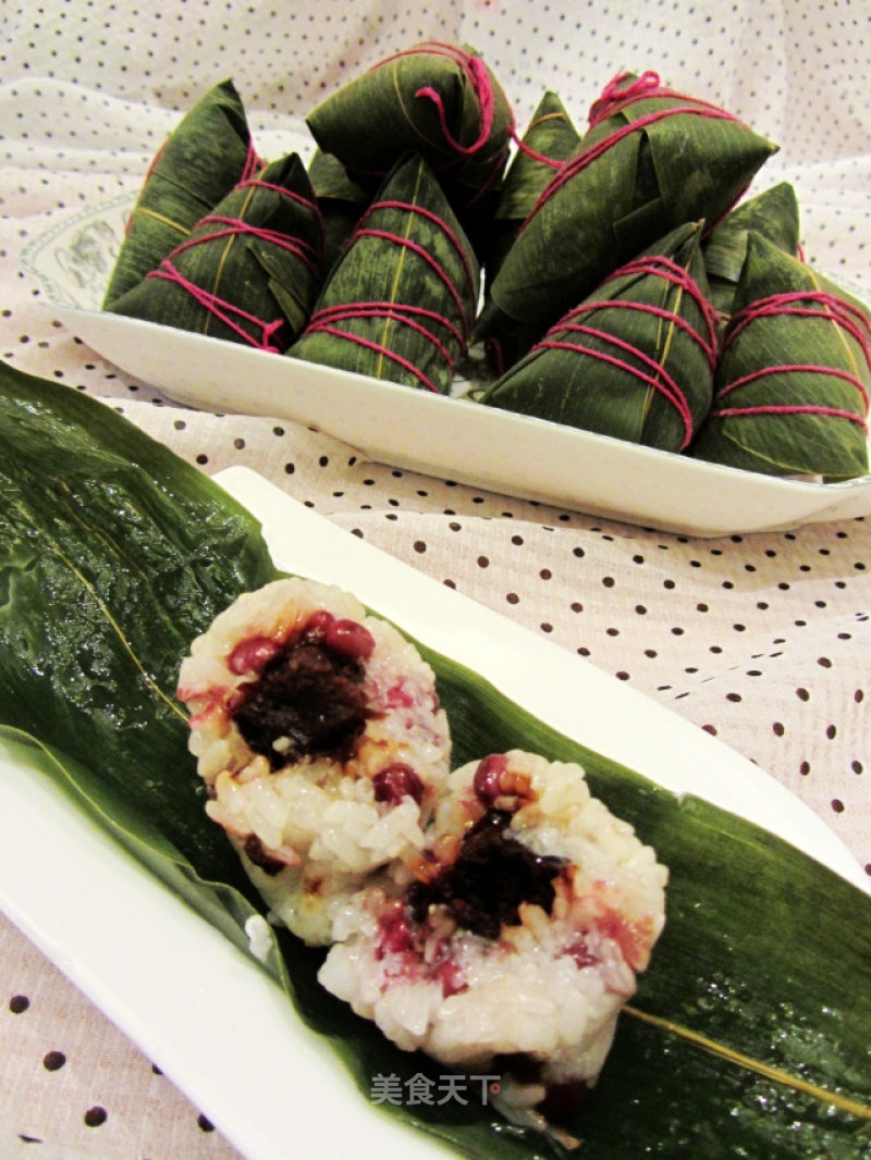 Red Bean and Date Zong recipe