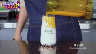 Internet Celebrity Drink Shake Milkshake Snow Top Mang recipe