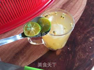 Passion Fruit Kumquat Honey Drink recipe