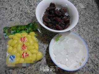 Silver Almond Longan Soup recipe