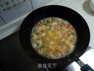 Japanese Tofu and Fresh Vegetable Soup recipe