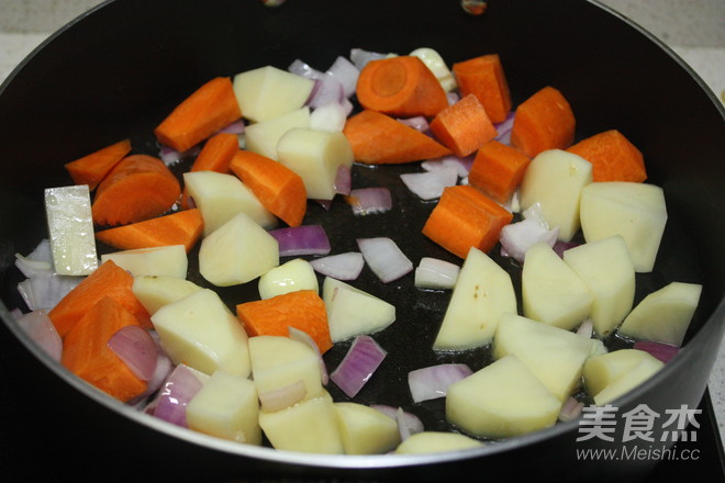 Rich Potato Curry Chicken Rice recipe