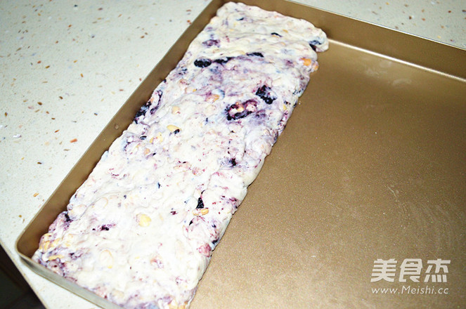 Blueberry Peanut Nougat recipe