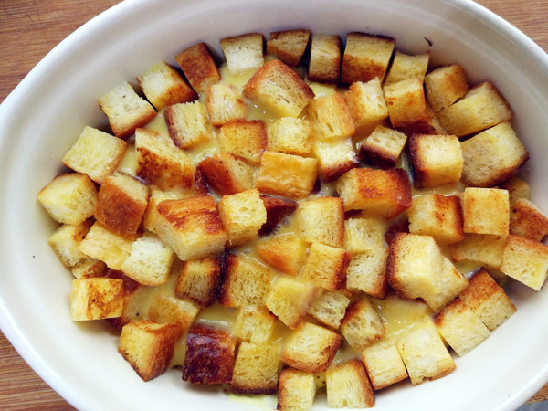 Baked Toast Pudding recipe