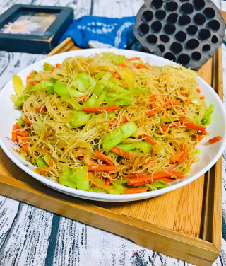 Fried Rice Noodles recipe