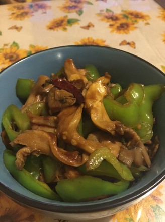 Stir-fried Eggplant with Hot Peppers recipe