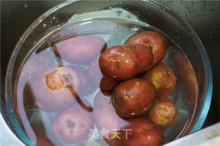 Steamed Potatoes with Chestnuts recipe