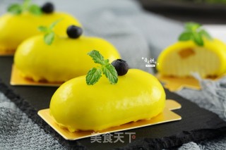 Mango Glaze Mousse recipe