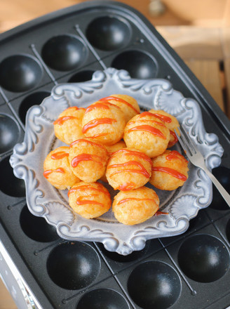 Shrimp Balls with Mashed Potatoes