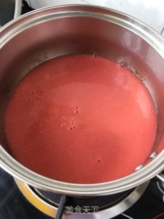 Strawberry Yam Puree recipe