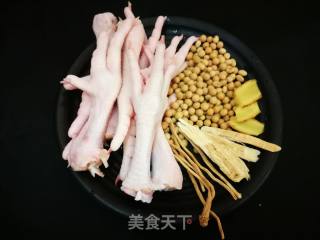 Chicken Feet Soy Soup recipe