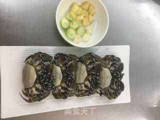 Open-side Hairy Crabs recipe