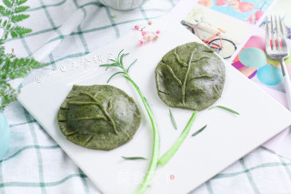 Steamed Dumplings with Leaves recipe