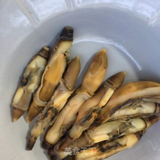 Clam King Mix with Cucumber Strips recipe