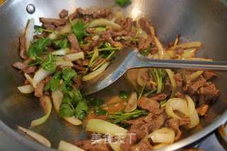 Stir-fried Beef Strips recipe