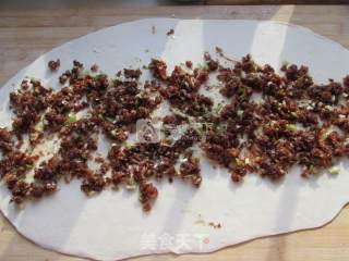 #aca烤明星大赛#homemade Delicious Meat Rolls recipe