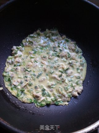 #trust之美#leek and Clam Patties recipe