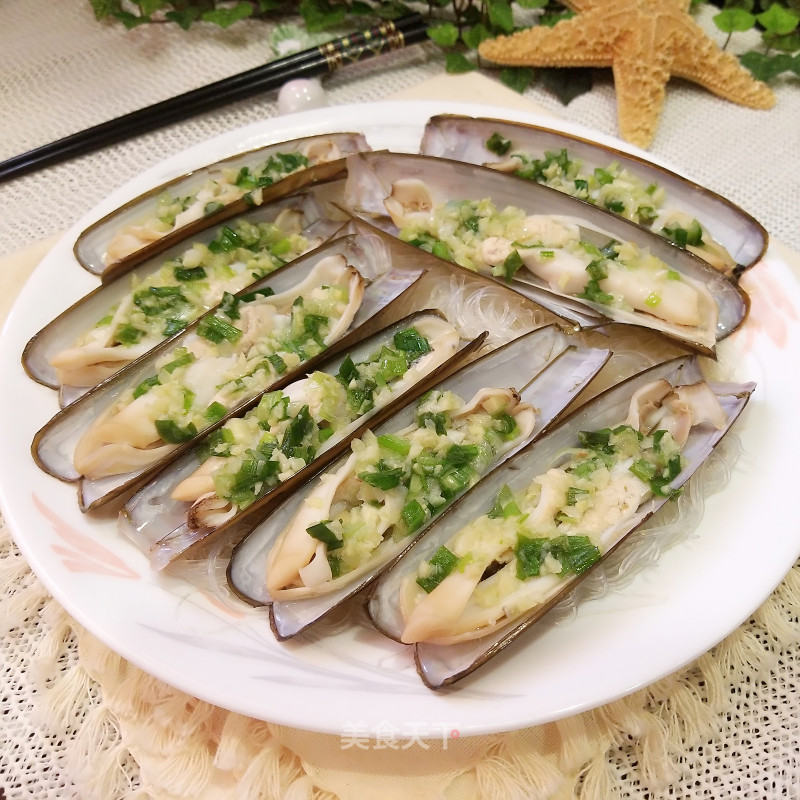 Steamed Shengzi Huang with Ginger, Scallion and Garlic recipe