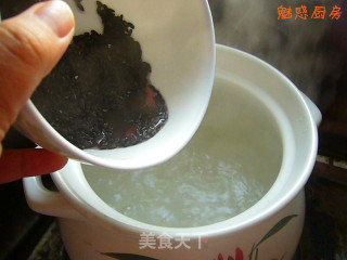 Healthy Porridge---black Rice Corn Ballast Porridge recipe