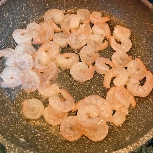 Crystal Clear Loofah Fried Shrimp recipe