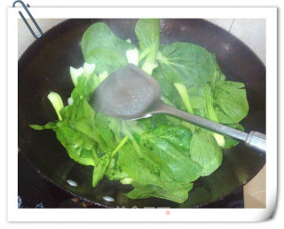 Green Fried Shanghai Green recipe