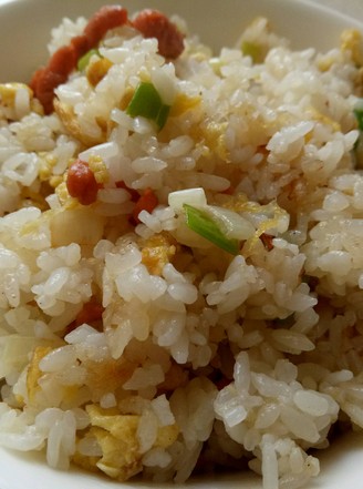 Fried Rice with Shredded Pork and Egg recipe