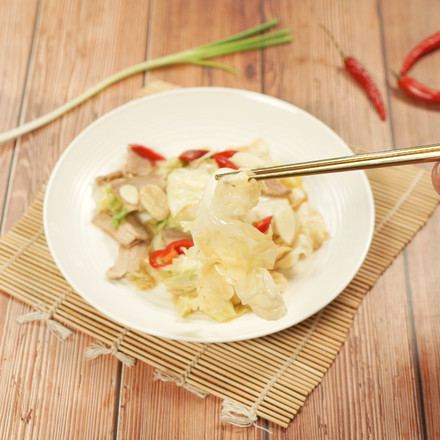 Stir-fried Pork with Cabbage recipe